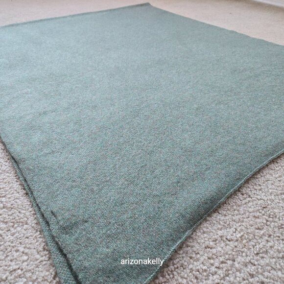 NWOT Tuckernuck Cashmere Scarf Green - Picture 11 of 16